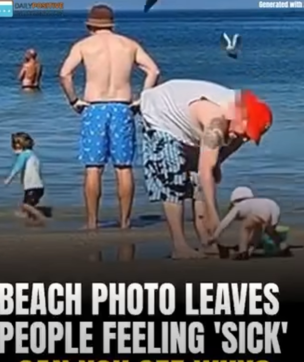 Family’s Beach Photo Goes Viral After Viewers Notice A Terrifying Hidden Detail