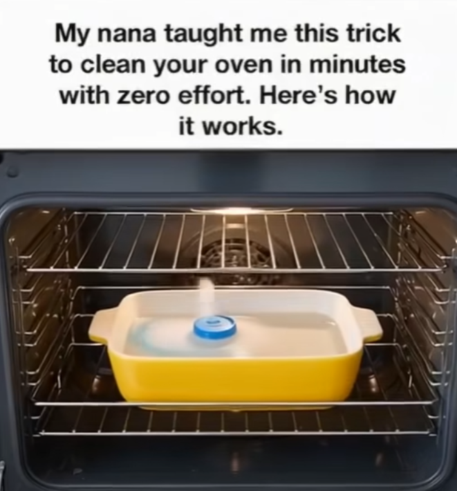 Nana’s Simple Trick to Sparkling Ovens