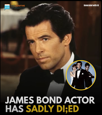 Actor Known for Playing James Bond Dies — Fans Worldwide in Mourning