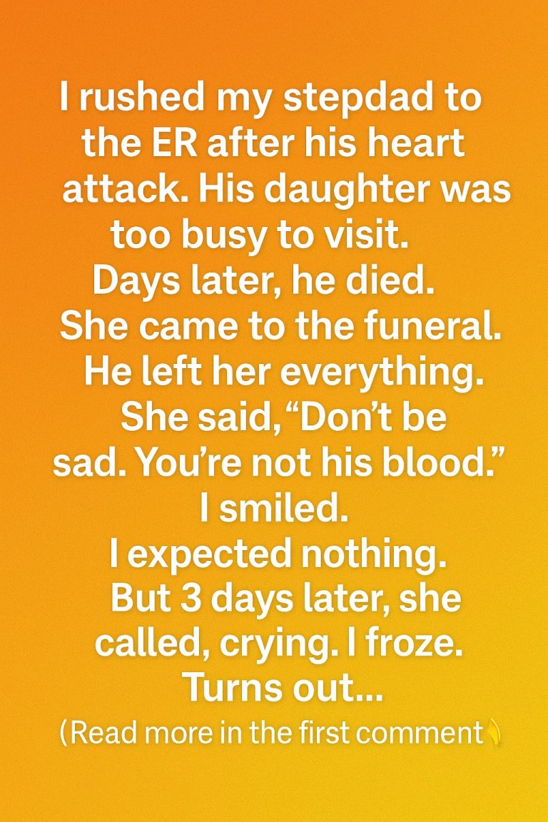 How My Stepdad’s Final Words Changed Everything