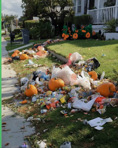 “All My Halloween Decor Disappeared Overnight — The Reason Left Me Stunned”