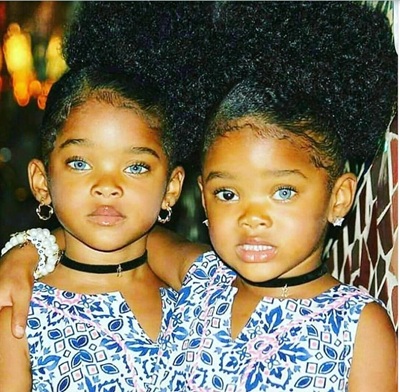 Megan and Morgan, also known as the “Trueblue Twins,” are making waves on social media, gaining a massive following for their striking look and charismatic personalities.