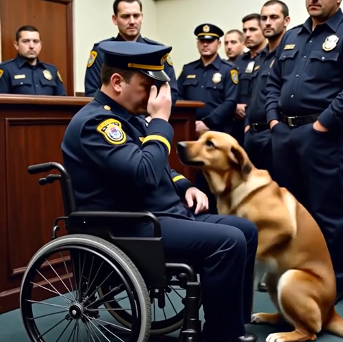 Soldier’s Emotional Goodbye With Service Dog Becomes Eligible Moment in Courtroom