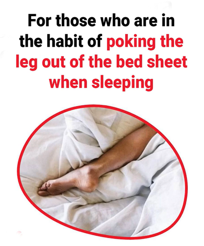 How Letting One Leg Out of the Covers Might Improve Your Sleep Quality