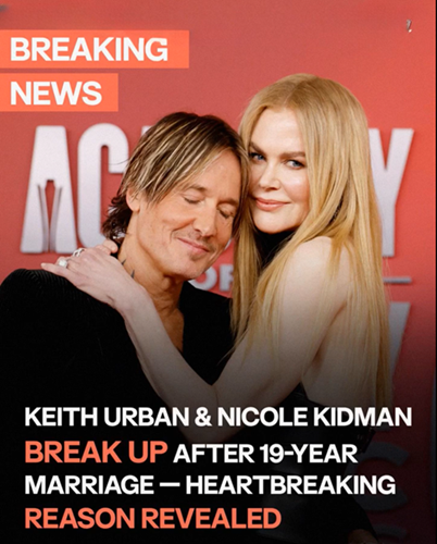 After 19 Years Together, Nicole Kidman and Keith Urban Are Said to Have Separated – Details Inside