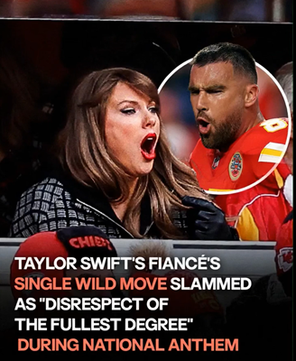 “Fans React to Travis Kelce’s Memorable Moment During the National Anthem”