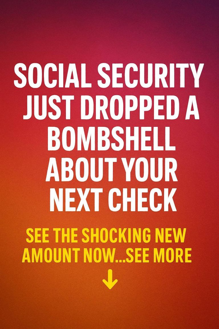 Social Security Just Dropped a Bombshell About Your Next Check – See the Shocking New Amount Now
