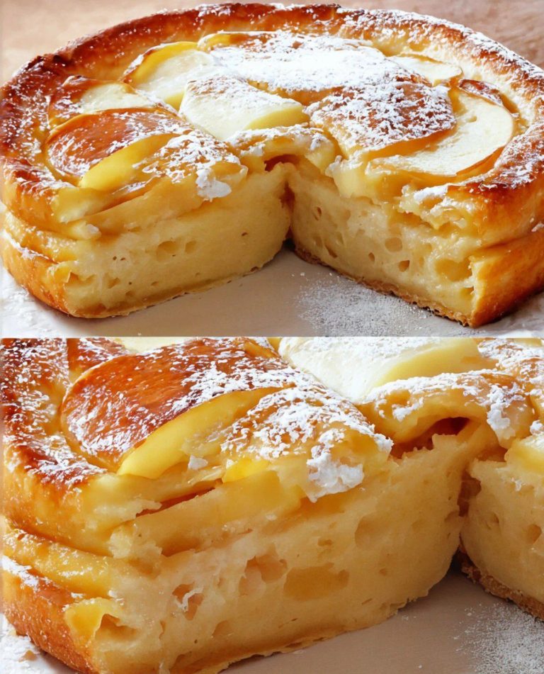 Creamy Apple Cake Recipe with Lemon and Tea Infusion