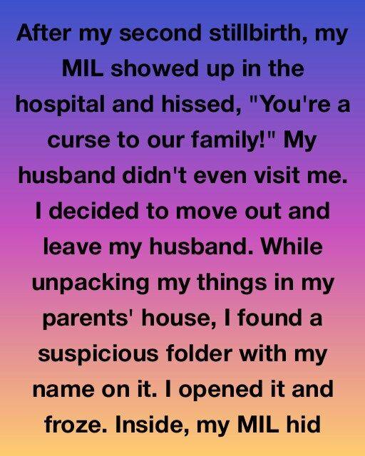 “The secret my mother-in-law tried to hide from everyone.”