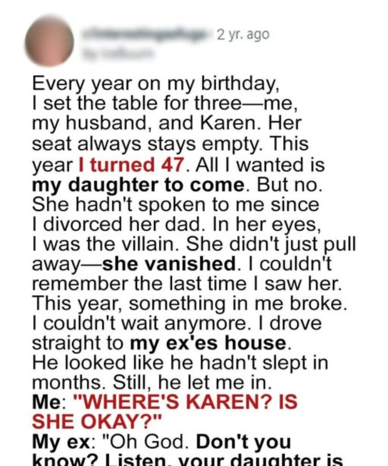 The Birthday Card That Revealed My Daughter’s Secret After Years of Silence