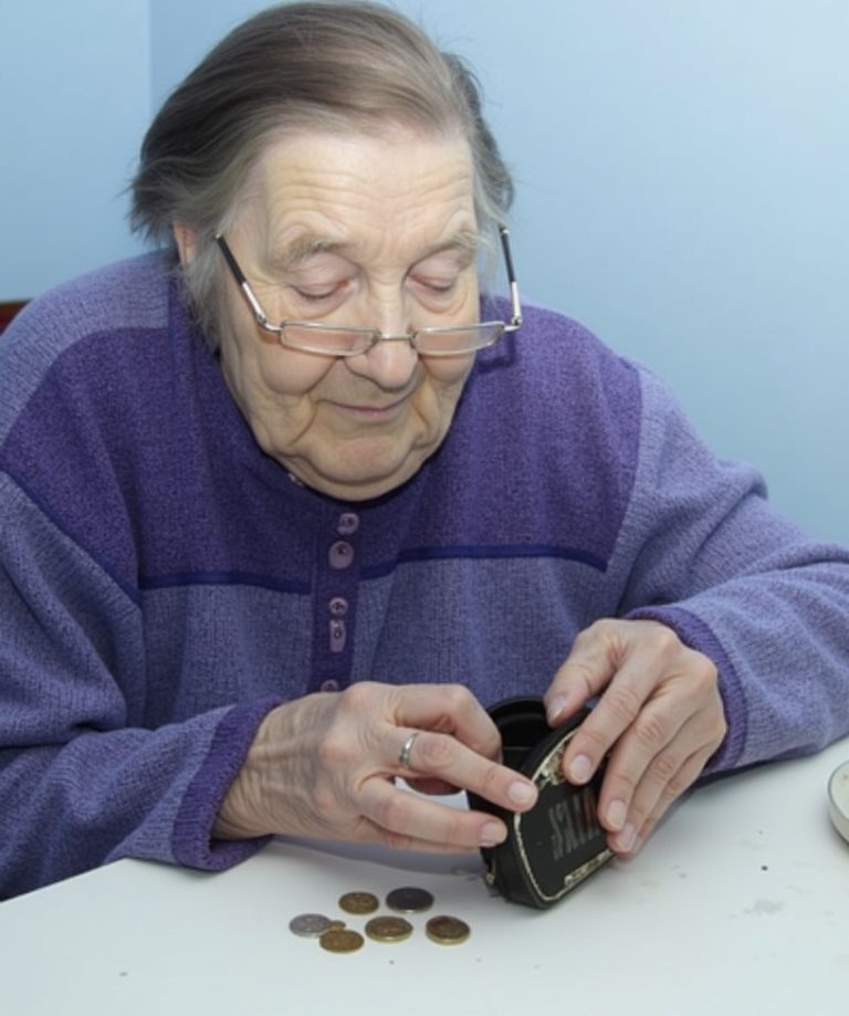 The Biker Who Became Her Guardian How an Old Woman Counting Pennies Changed My Life