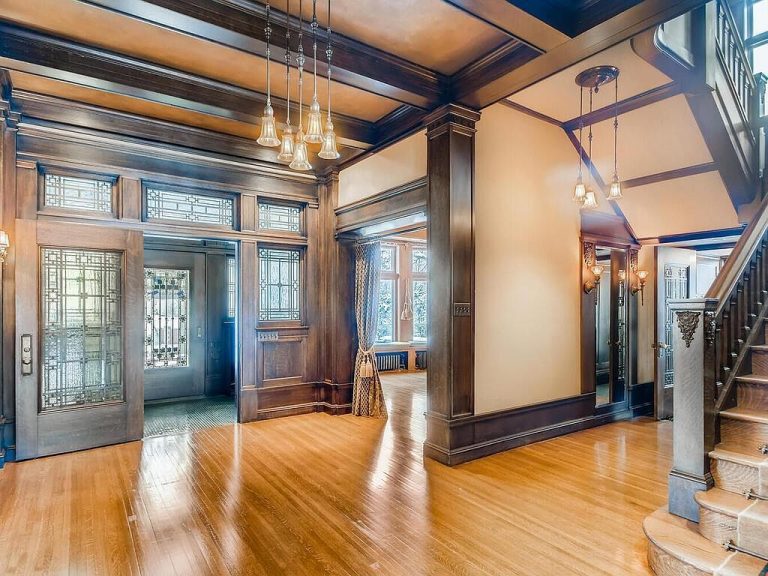 Historic Donaldson House. To see inside, look down below