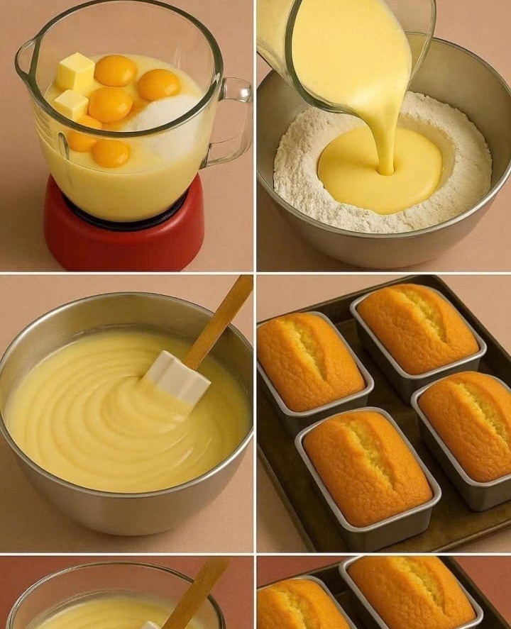 HOMEMADE CAKE IN A BLENDER, JUST LIKE GRANDMA USED TO MAKE IT