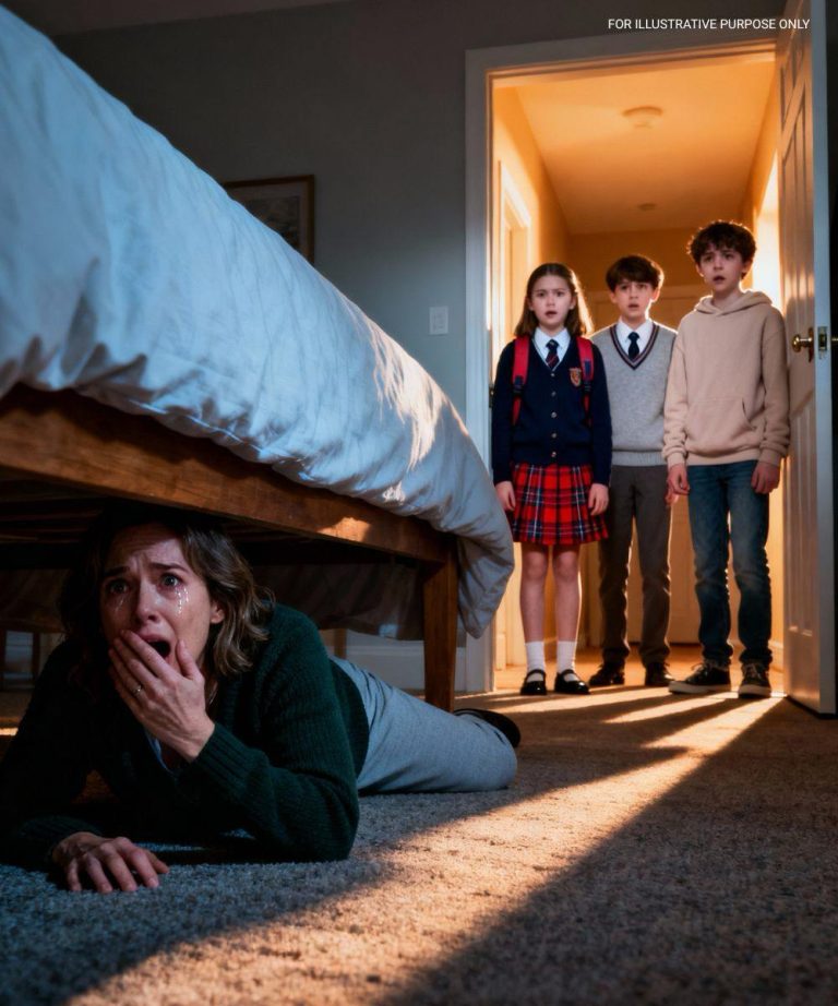 My Neighbor Said She Kept Seeing My Daughter Home During School Hours. I Pretended to Leave for Work. What I Heard From Under the Bed Changed Everything.