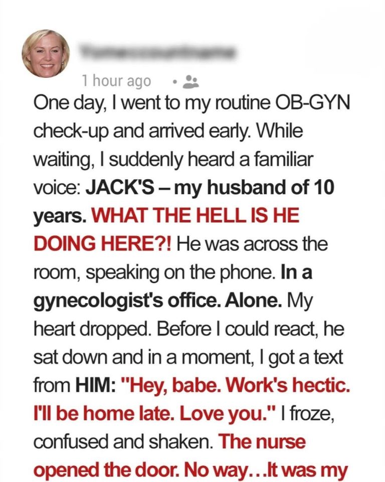 I Spotted My Husband at the Hospital — Then His Text Arrived and Changed Everything