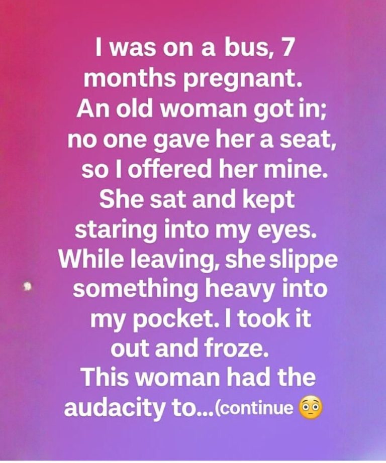 A Small Gesture on a Busy Bus Became a Memory I’ll Carry Forever