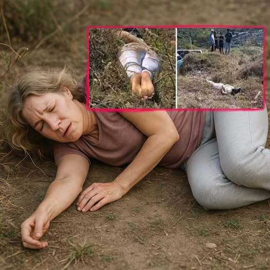 This woman was found a moment ago without a cab…