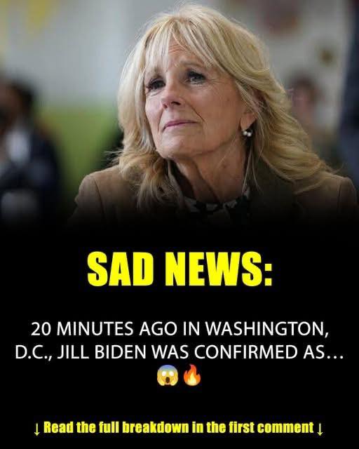 10 Minutes ago in Washington, D.C.,Jill Biden was confirmed as…