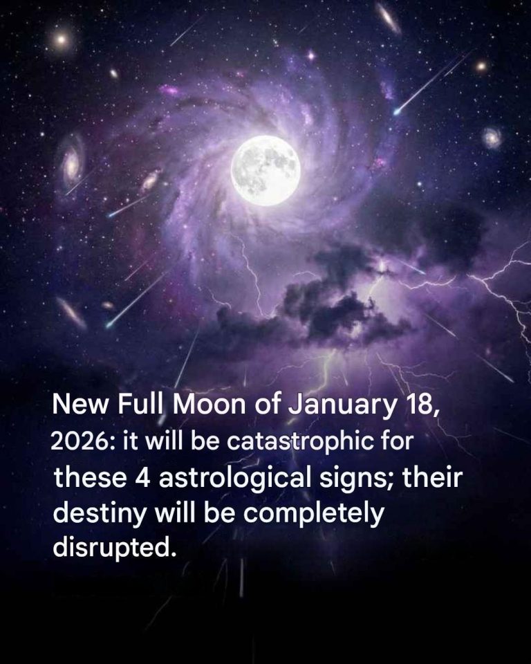 Astrology: The Full Moon of January 18, 2026 promises to be explosive for 4 signs. See more…