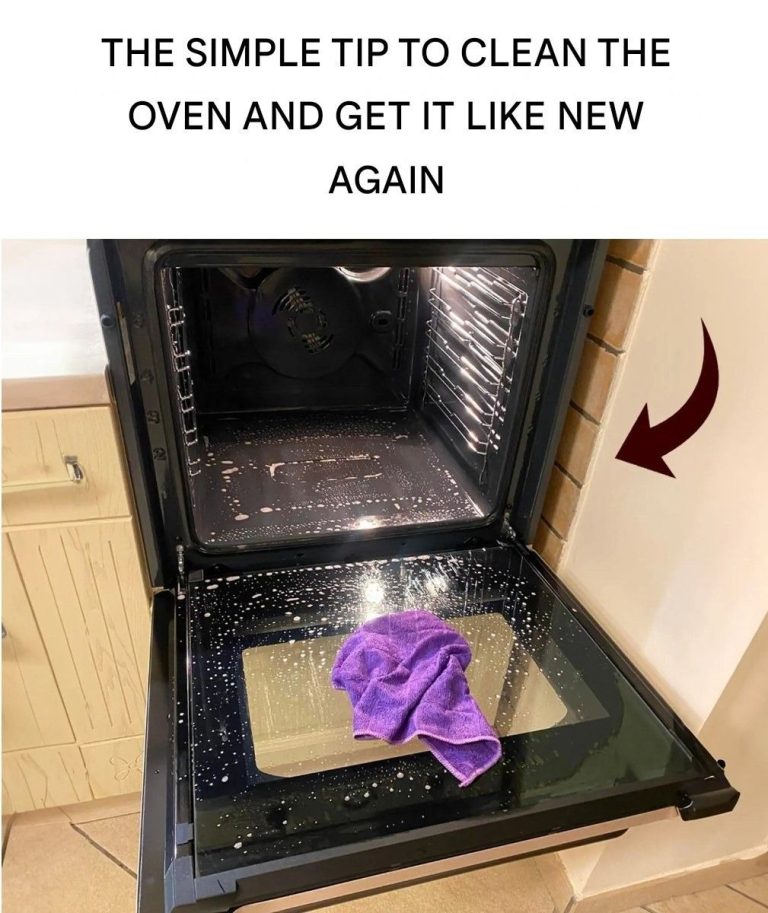 How to clean your oven quickly using natural tips