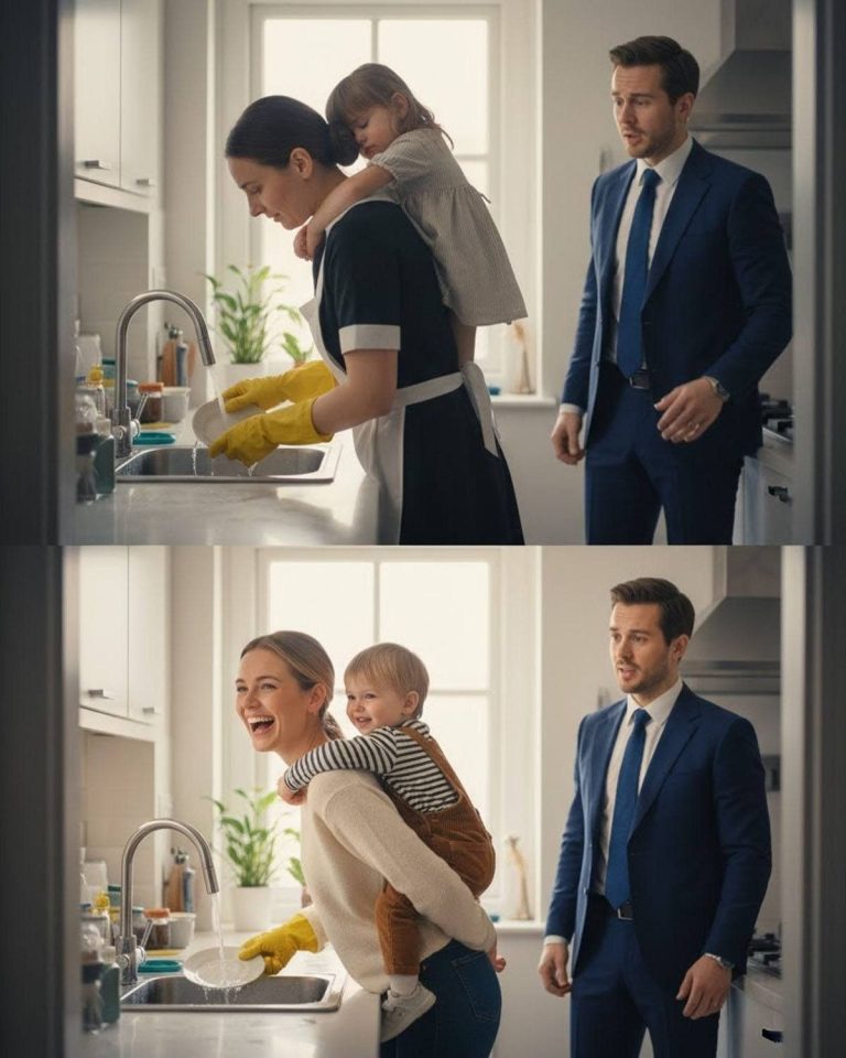 Millionaire Arrives Home Early… and Almost Faints at What He Sees