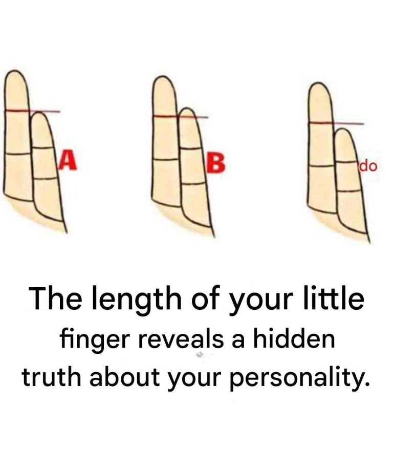 The length of your little finger can reveal unexpected aspects of your personality.