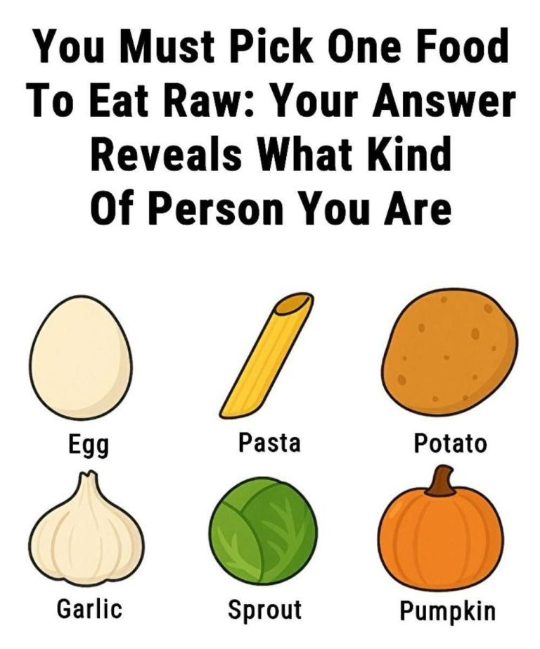 The One-Food Personality Test: Pick a Raw Food and Reveal a Hidden Side of Yourself