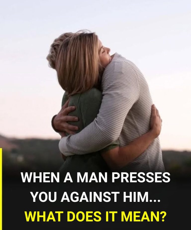 New Why does a man hold you tightly against him?
