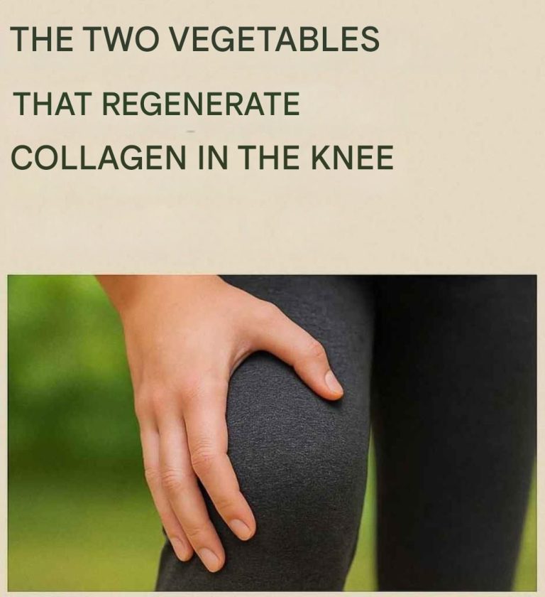 Vegetables that strengthen collagen in the knees and joints