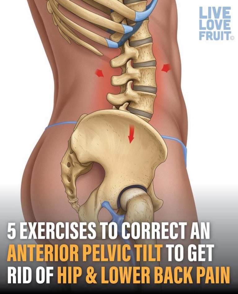 5 Exercises to Correct an Anterior Pelvic Tilt to Get Rid of Hip & Lower Back Pain