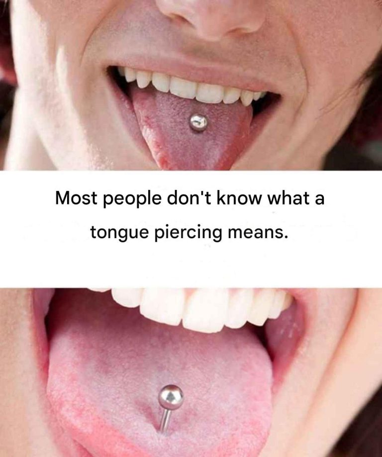 Tongue piercing: meaning and origin of a little-known symbol