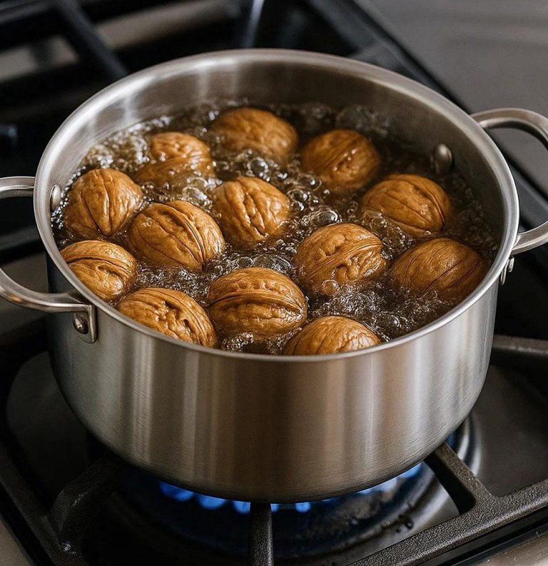 Here’s why you should put nuts in boiling water before eating them