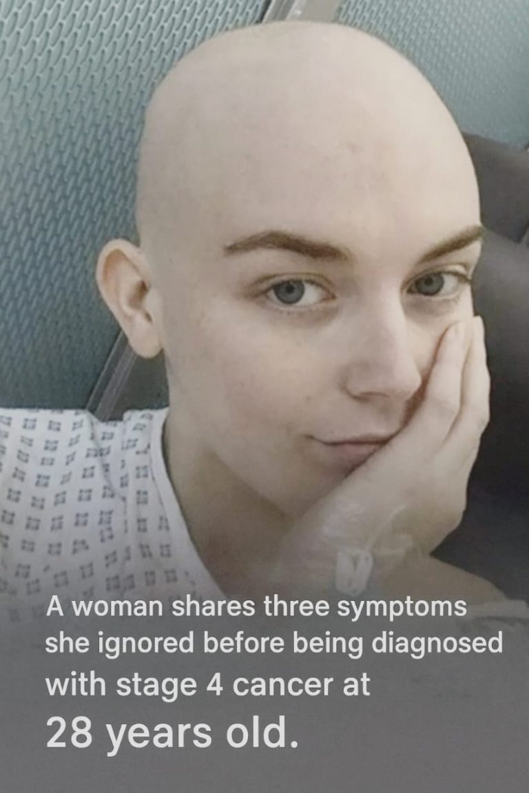 A woman reveals three symptoms she overlooked before her stage 4 cancer diagnosis at age 28