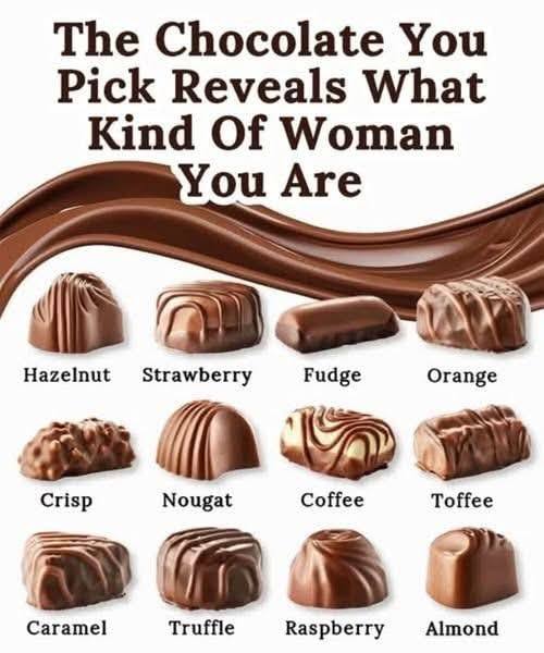 The Chocolate You Pick Reveals What Kind of Woman You Are