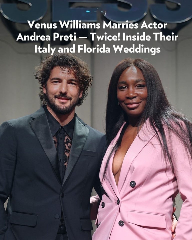 Venus Williams and Andrea Preti Get Married Not Once, but Twice! Inside Their Italian and Florida Weddings