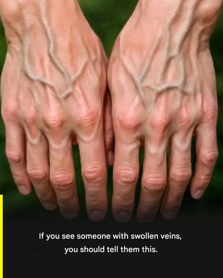 If your veins are visible, it means you are…