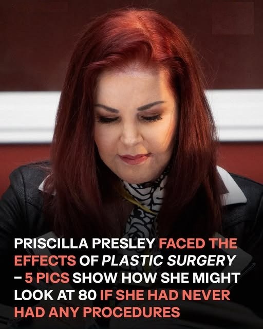 How Priscilla Presley Could Have Looked Today If She Avoided a Bad Plastic Surgery – Reimagined by AI