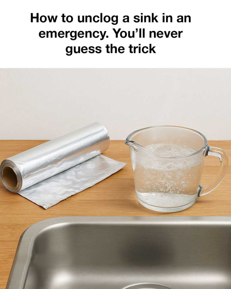 How to unclog a sink in an emergency. I had no clue about this