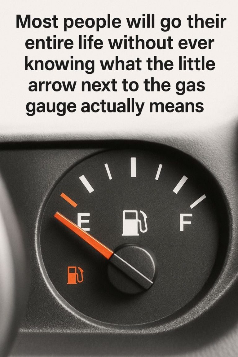 Why That Little Arrow Next to Your Gas Gauge Matters