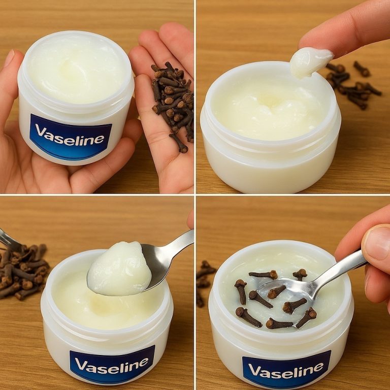 Mix cloves with petroleum jelly: a secret no one will ever tell you. You’ll thank me later
