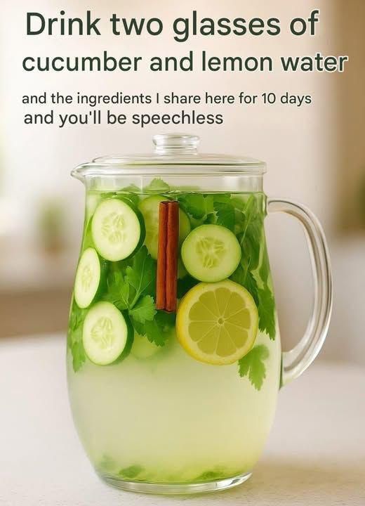Refreshing Cucumber Lemon Detox Water Recipe