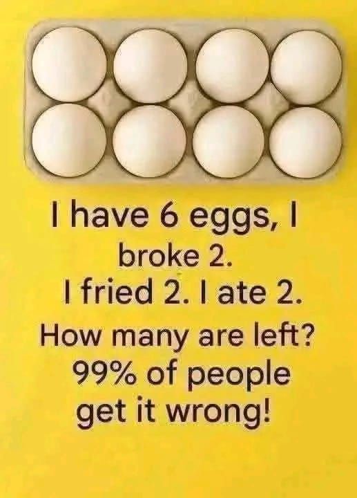 The Egg Riddle That Tricks Almost Everyone…