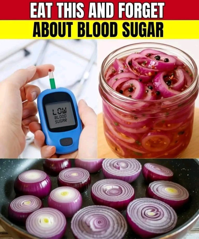 Destroys Diabetes, Cleans Your Arteries, and Saves Your Heart with The Onion Recipe