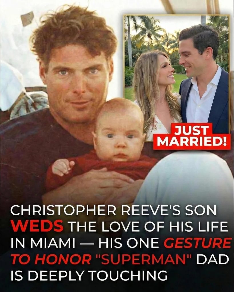 Christopher Reeve’s Son Will Reeve Says ‘I Do’ to Amanda Dubin in Miami ...