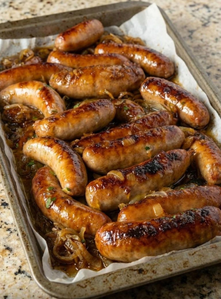 Sausage, Peppers, and Onions — The Ultimate One-Pan Comfort Meal That Feeds the Soul