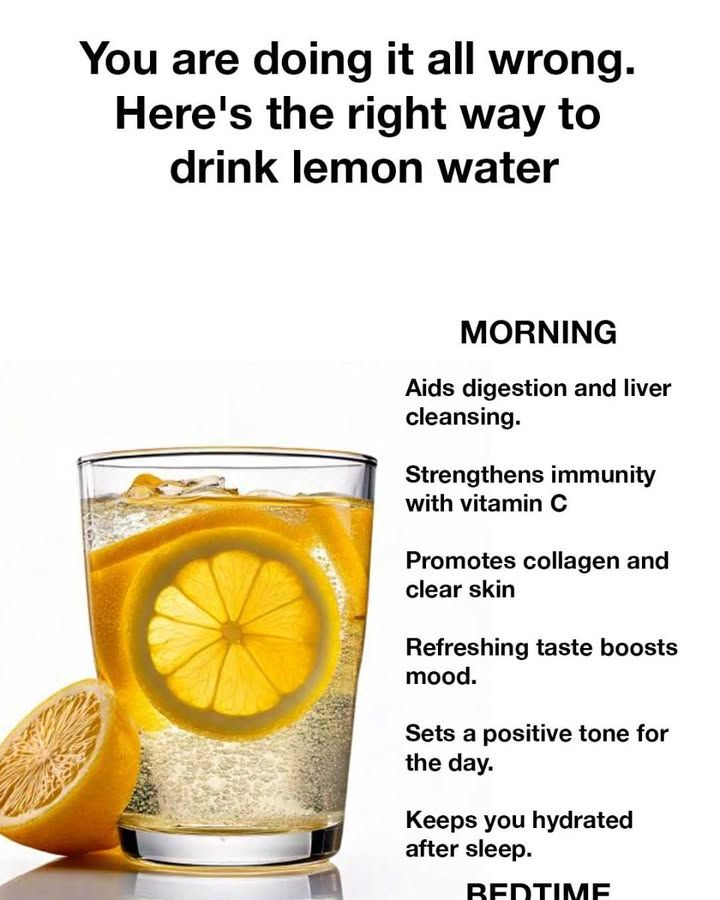 You are doing it all wrong. Here’s the right way to drink lemon water