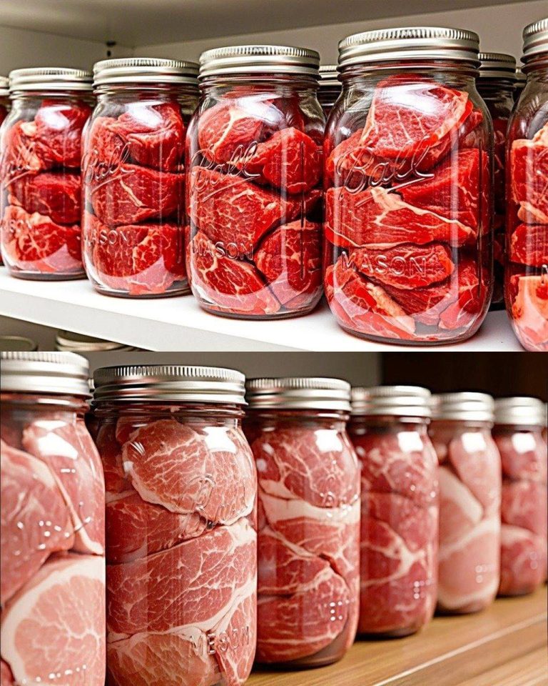 How to Preserve Meat and Rice in Jars: A Delicious Homemade Canned Meal That Lasts for Months