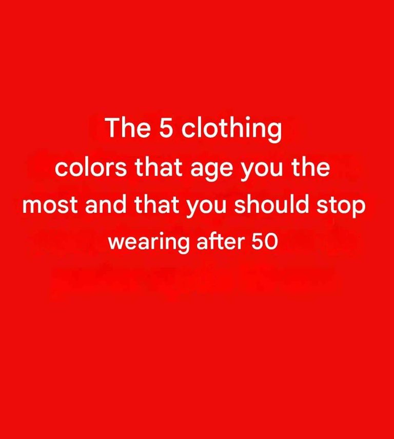 5 colors to avoid after 50: they can dull your glow