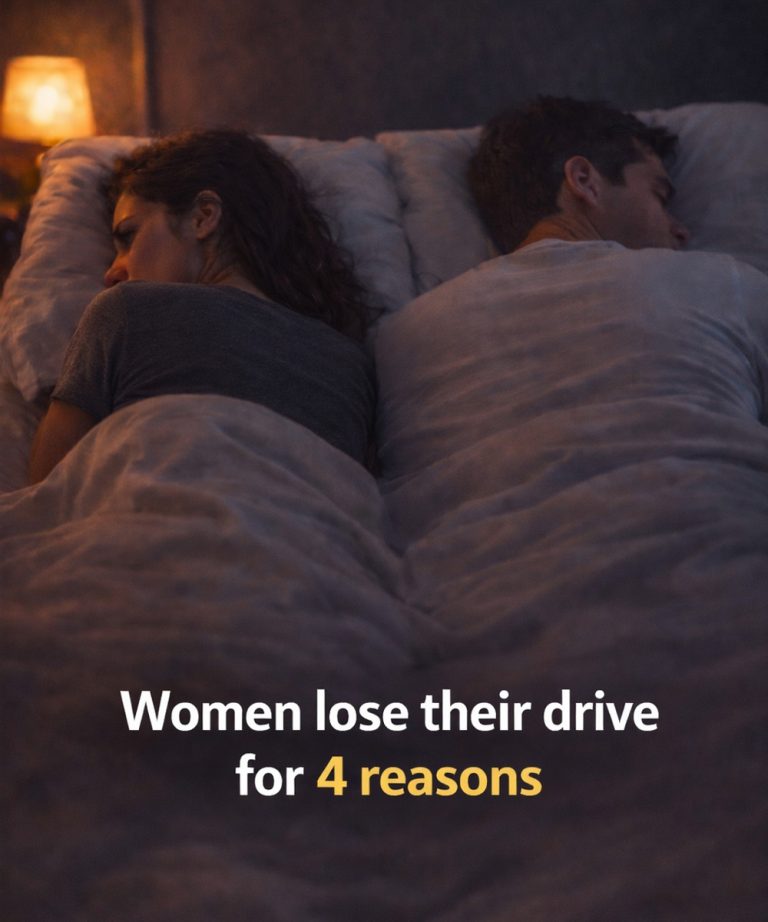 Women lose their drive for 4 reasons
