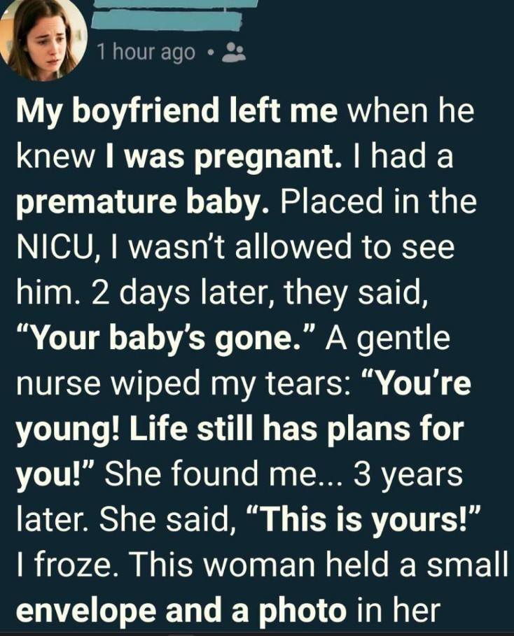 I Lost My Baby Before I Was Even Grown—And Thought I’d Lost Everything, Until She Came Back.